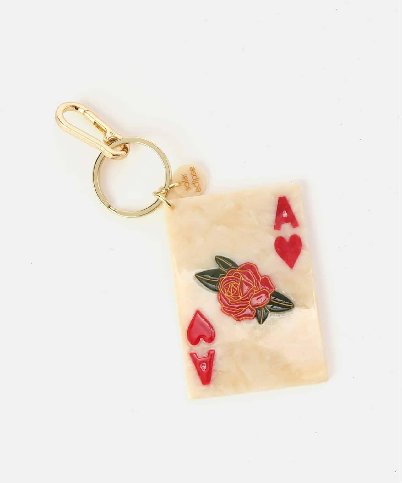 JOURNAL STANDARD L'ESSAGE 【Solar Eclipse/ソーラー エクリプス】Ace of Hearts Bag Charm +:キーチャーム ジャーナルスタンダード レサージュ 財布・ポーチ・ケース その他の財布・ポーチ・ケース【送料無料】