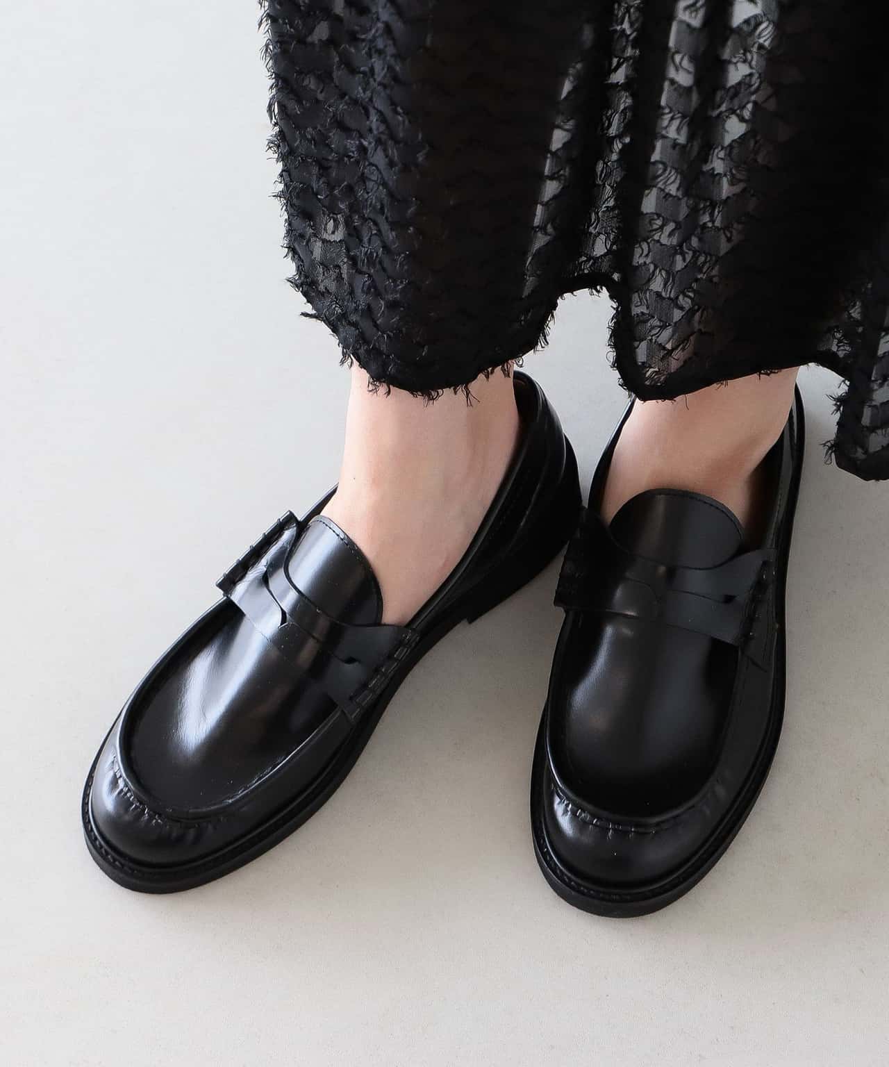【SALE／40%OFF】Ray BEAMS Ray BEAMS / レザー ローファー ビームス ウイメン シューズ・靴 その他のシューズ・靴 ブラック ブラウン【送料無料】