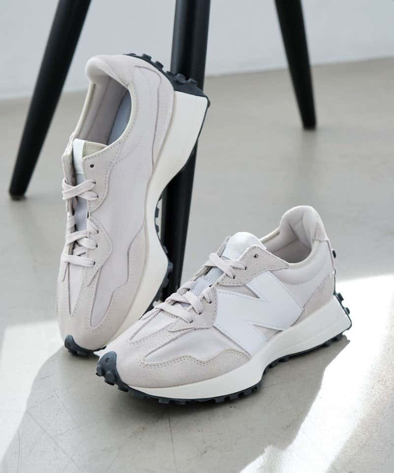 【SALE／30%OFF】UNITED ARROWS green label relaxing 【WEB限定】＜New Balance＞U327 スニーカー ユナイテッドアローズ グリーンレーベルリラクシング シューズ・靴 スニーカー ベージュ ブラック グレー【送料無料】