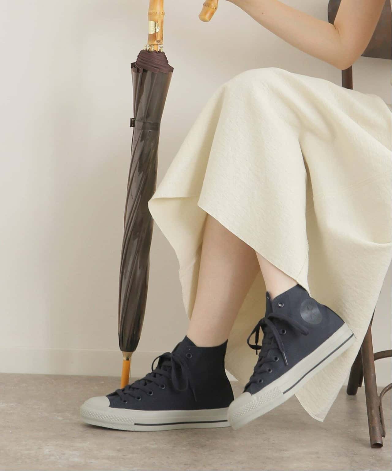 【SALE／30%OFF】plage 【CONVERSE/コンバース】 NANAMIKA GORE-TEX HI スニーカー プラージュ シューズ・靴 スニーカー ネイビー【送料無料】