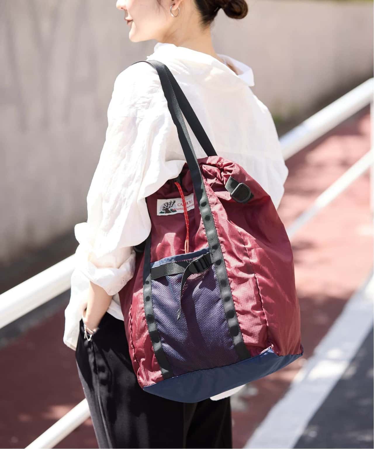 SLOBE IENA CARIBOU MOUNTAINEERING SLOBE別注 ショルダーバッグ スローブ イエナ バッグ ショルダーバッグ ワインレッド【送料無料】