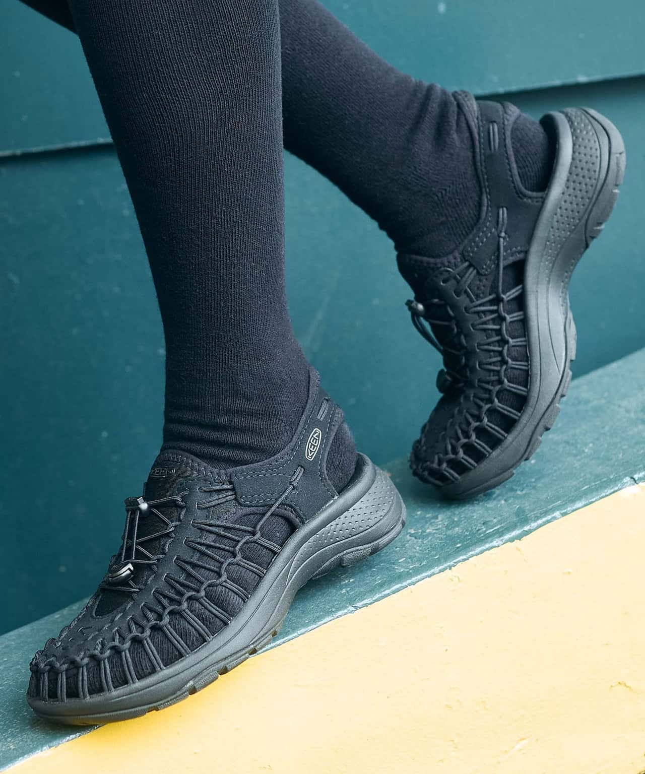 KEEN WOMEN UNEEK ASTORIA レディース ユニーク アストリア キーン シューズ・靴 サンダル ブラック【送料無料】