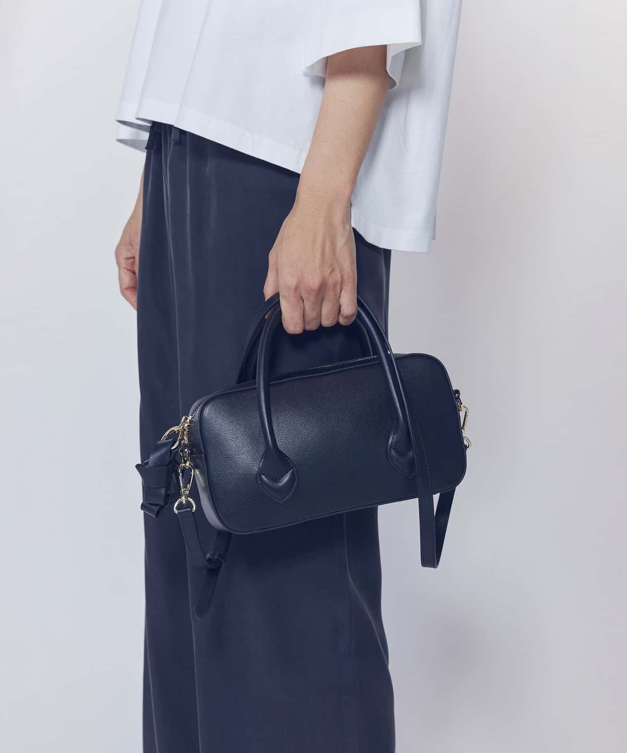 【SALE／40%OFF】1er Arrondissement ＜LENK(リンク)＞別注ボストンバッグ プルミエアロンディスモン バッグ ショルダーバッグ ブラック【送料無料】