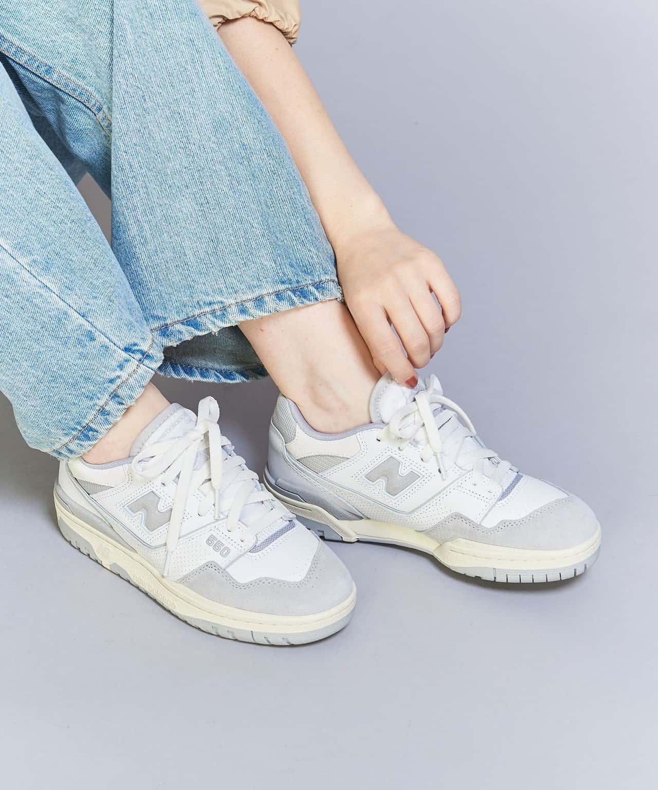 【SALE／30%OFF】BEAUTY&YOUTH UNITED ARROWS ＜New Balance＞BB550NEA/スニーカー ビューティー＆ユース　ユナイテッドアローズ シューズ・靴 スニーカー ホワイト【送料無料】
