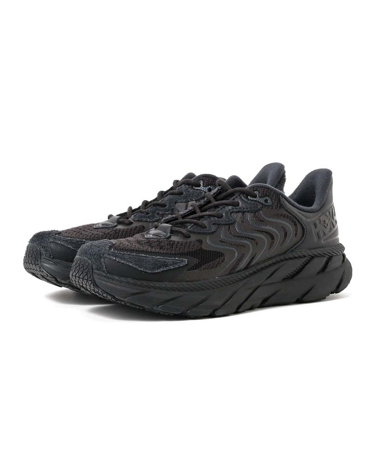 BEAMS BOY HOKA / Clifton LS ビームス ウイメン シューズ・靴 スニーカー ブラック【送料無料】
