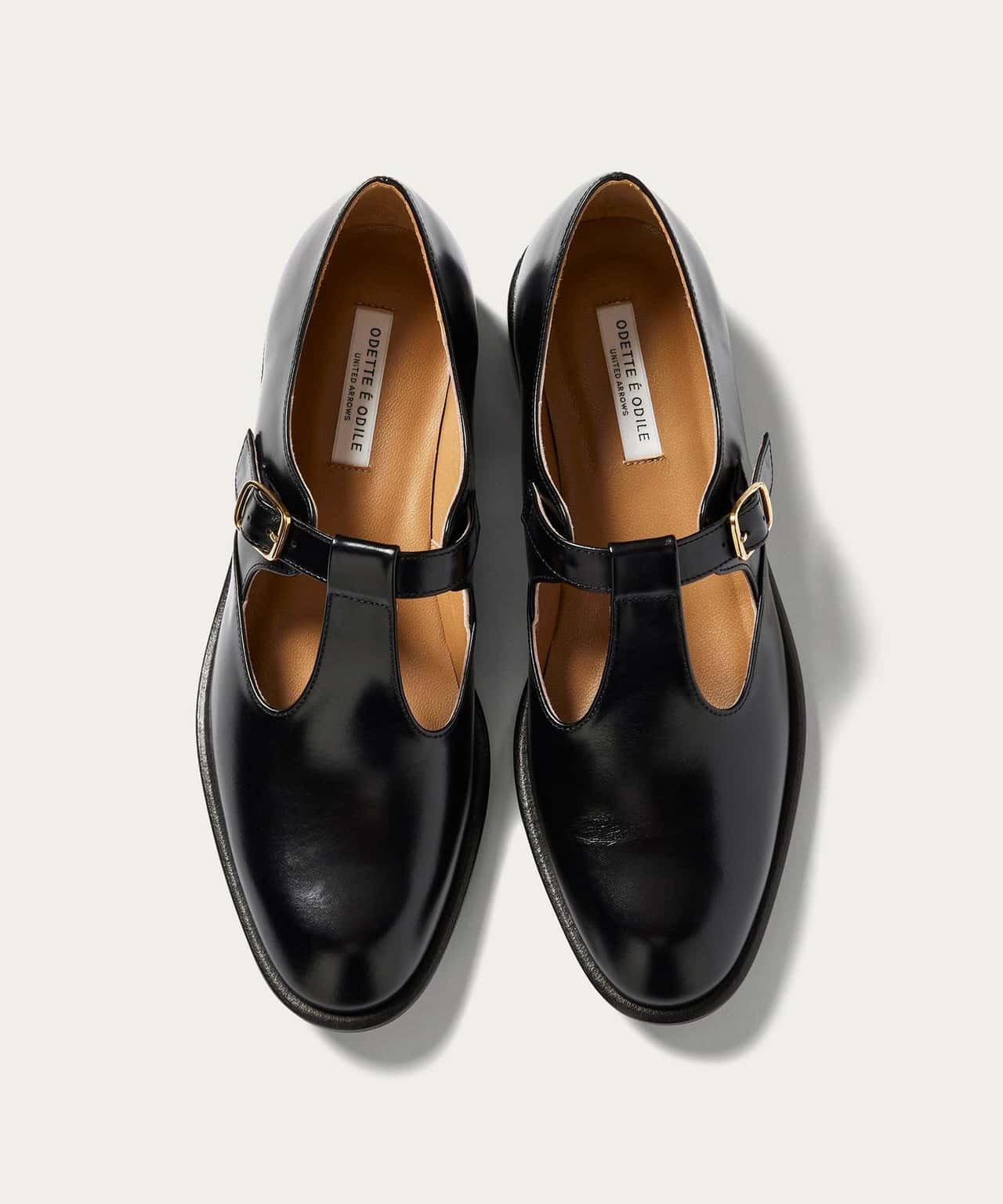 【SALE／40%OFF】ODETTE E ODILE SL Tストラップ フラット25↑ オデット エ オディール シューズ・靴 レースアップ・ドレスシューズ ブラウン ブラック【送料無料】