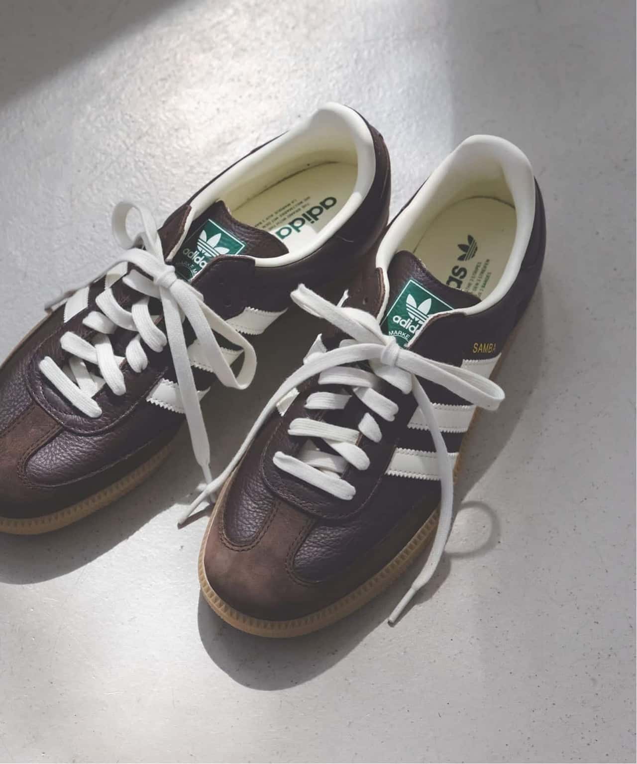 NOBLE 《WEB限定追加》adidas/アディダス SAMBA OG W ノーブル シューズ・靴 スニーカー ブラウン【送料無料】