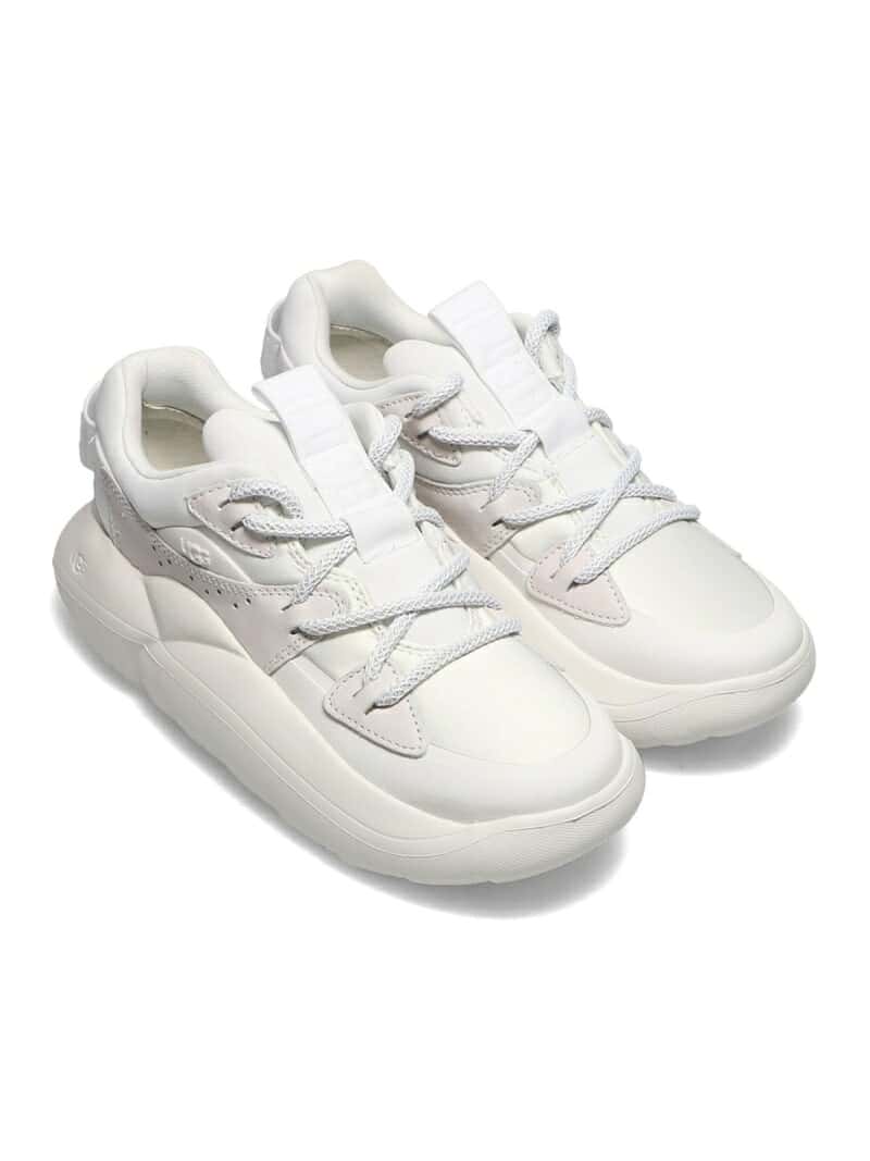 UGG UGG LA Cloud Lace アトモスピンク シューズ・靴 スニーカー ホワイト【送料無料】