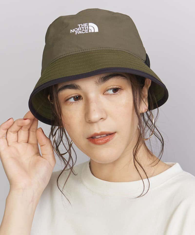 【SALE／50%OFF】BEAUTY&YOUTH UNITED ARROWS ＜THE NORTH FACE＞キャンプ メッシュ ハット ユナイテッドアローズ アウトレット 帽子 ハット カーキグリーン ブラック