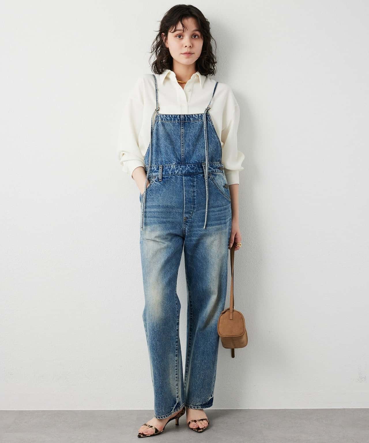 Whim Gazette DENIM ALL IN ONE2 ウィム ガゼット ワンピース・ドレス その他のワンピース・ドレス ブルー【送料無料】