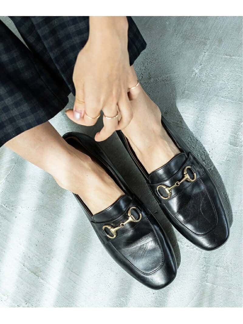 IENA ＜追加＞【CORSO ROMA/コルソローマ】 ビットローファー◆ イエナ シューズ シューズその他 ブラック【送料無料】