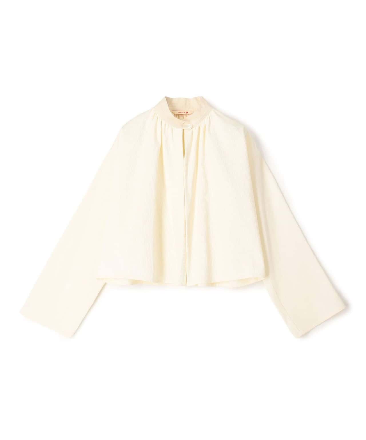 【SALE／40%OFF】BACCA ビンテージピケ ワークシャツジャケット トゥモローランド ジャケット・アウター その他のジャケット・アウター ネイビー ホワイト【送料無料】