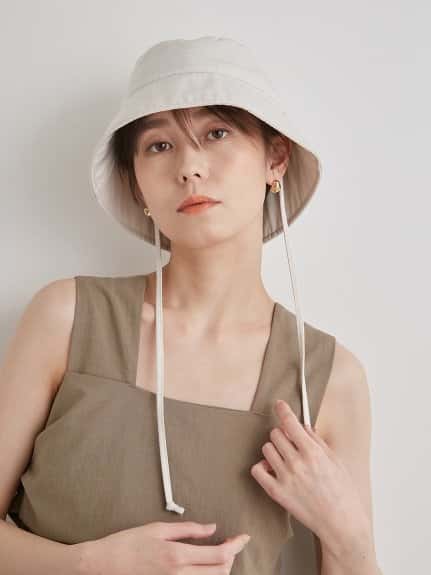 【SALE／40%OFF】emmi 【emmi atelier】バケットハット エミ 帽子 その他の帽子 ブラック ホワイト