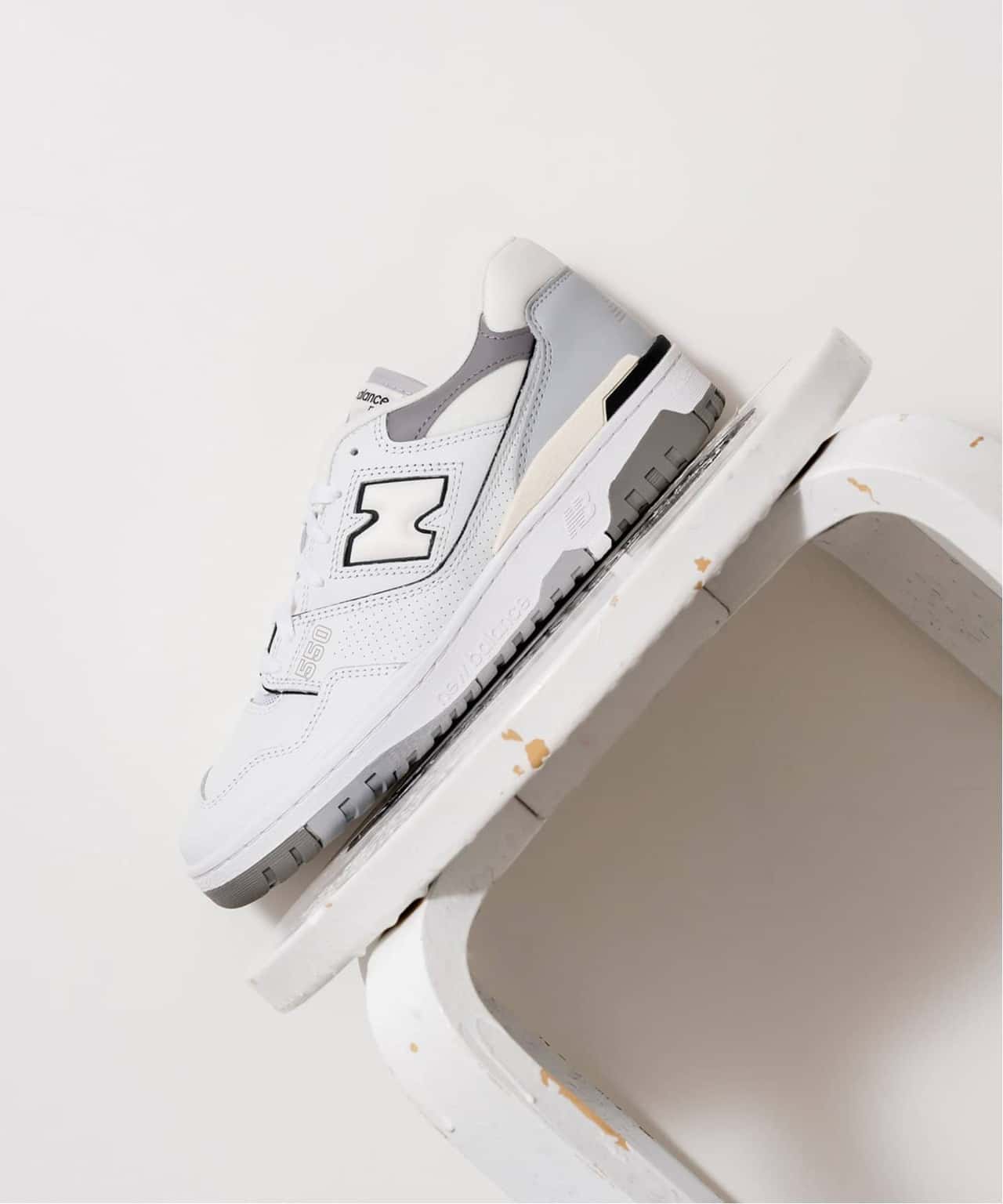 EDIFICE 【New Balance / ニューバランス】BB550PWA エディフィス シューズ・靴 スニーカー ホワイト【送料無料】