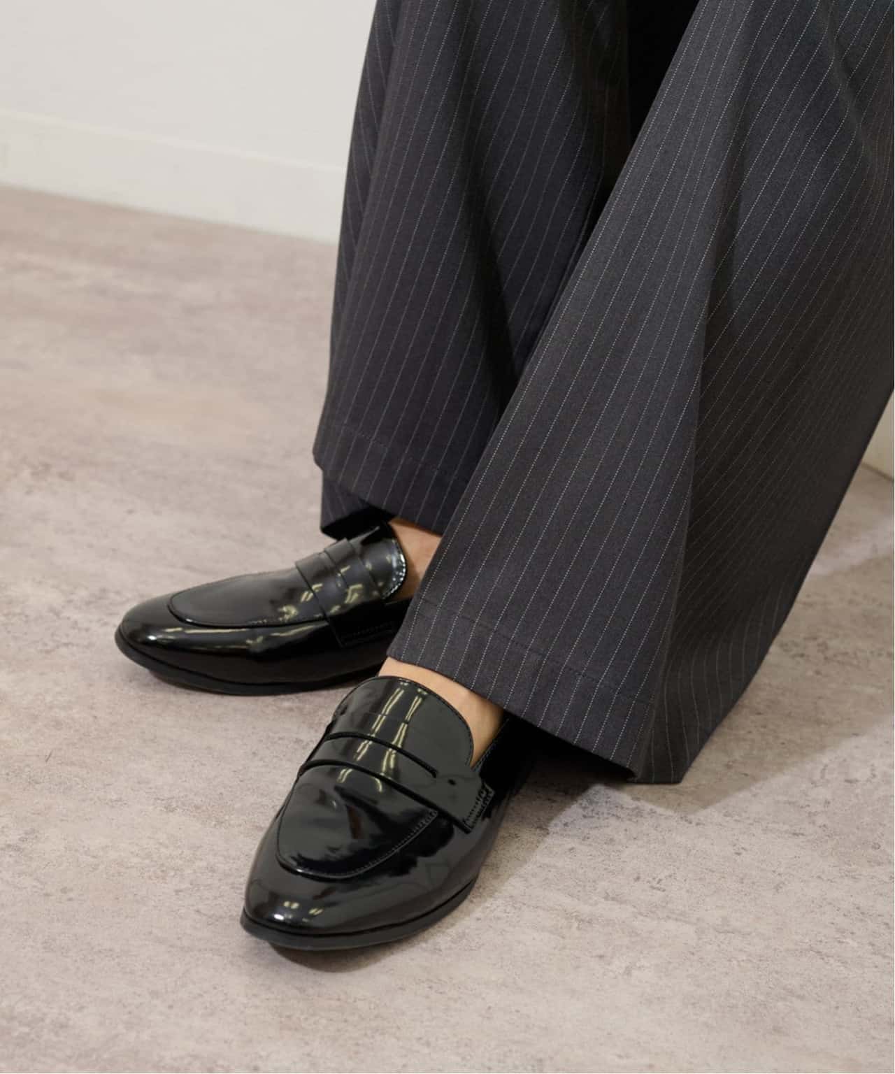 【SALE／30%OFF】JOURNAL STANDARD relume RELUME エナメルローファー ジャーナル スタンダード レリューム シューズ・靴 ローファー ブラック ブラウン【送料無料】