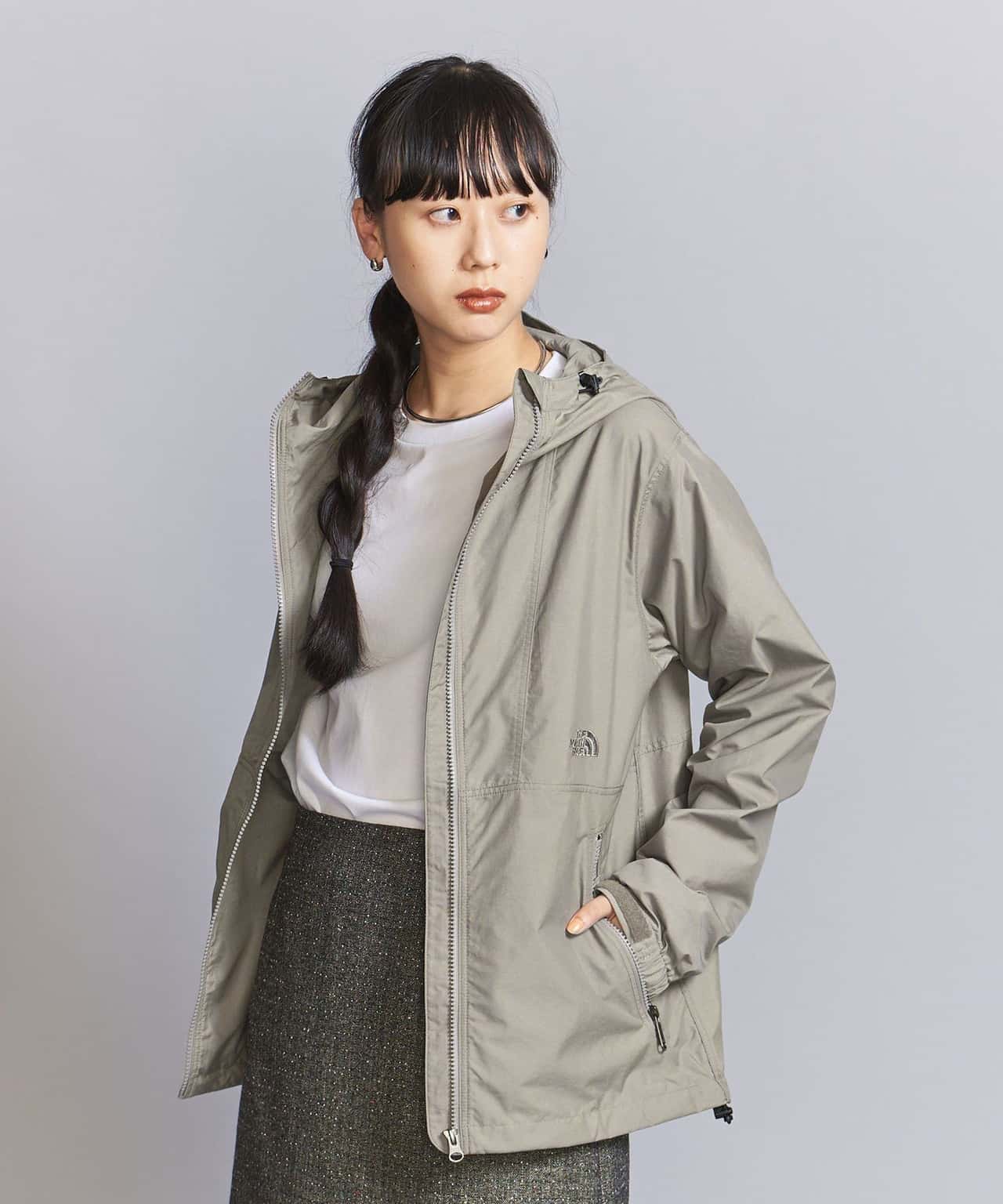 BEAUTY&YOUTH UNITED ARROWS ＜THE NORTH FACE＞コンパクト ジャケット ビューティー＆ユース　ユナイテッドアローズ ジャケット・アウター ナイロンジャケット ブラック ベージュ【送料無料】