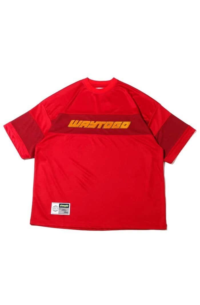 atmos pink atmos pink スポーティートップス アトモスピンク トップス カットソー・Tシャツ レッド【送料無料】