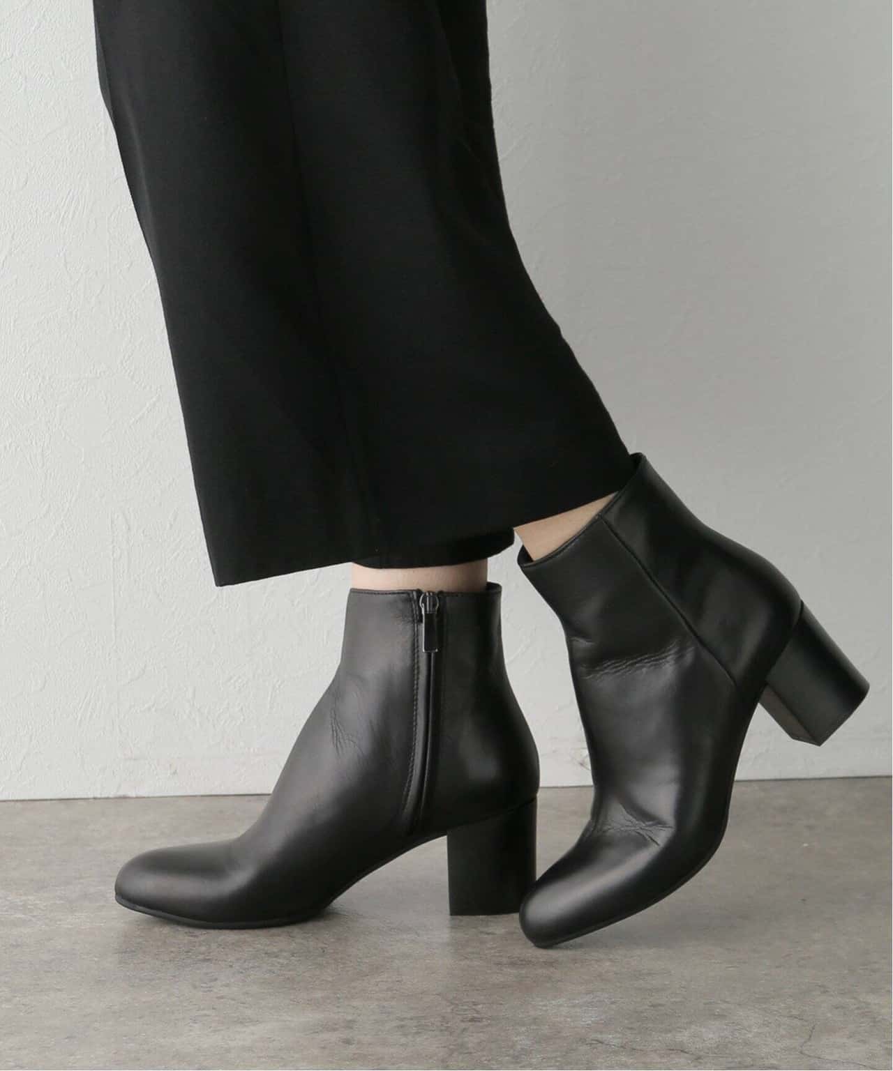【SALE／30%OFF】plage 【CONTIGO/コンティゴ】 HEEL SHORT ブーツ プラージュ シューズ・靴 ブーツ ブラック【送料無料】