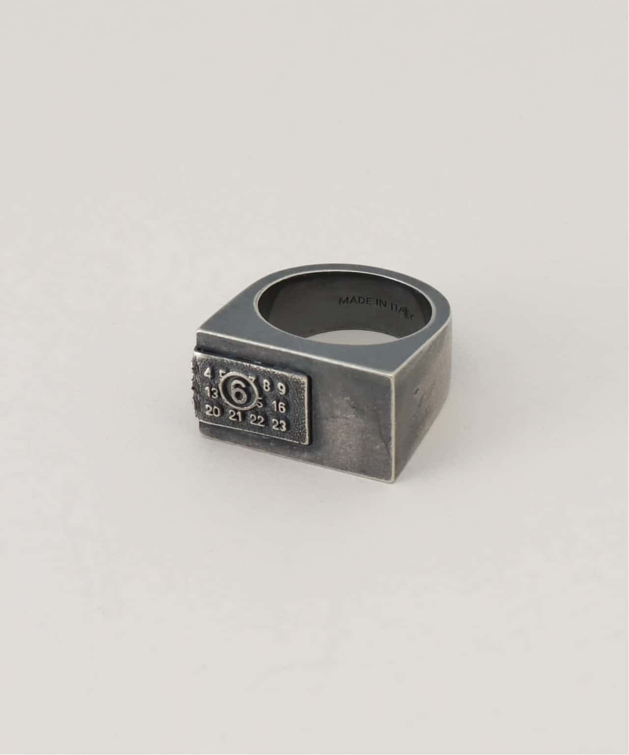 【SALE／30%OFF】JOINT WORKS MM6(エムエム6) Minimal logo 4mm ring ジョイントワークス アクセサリー・腕時計 リング・指輪 シルバー【送料無料】