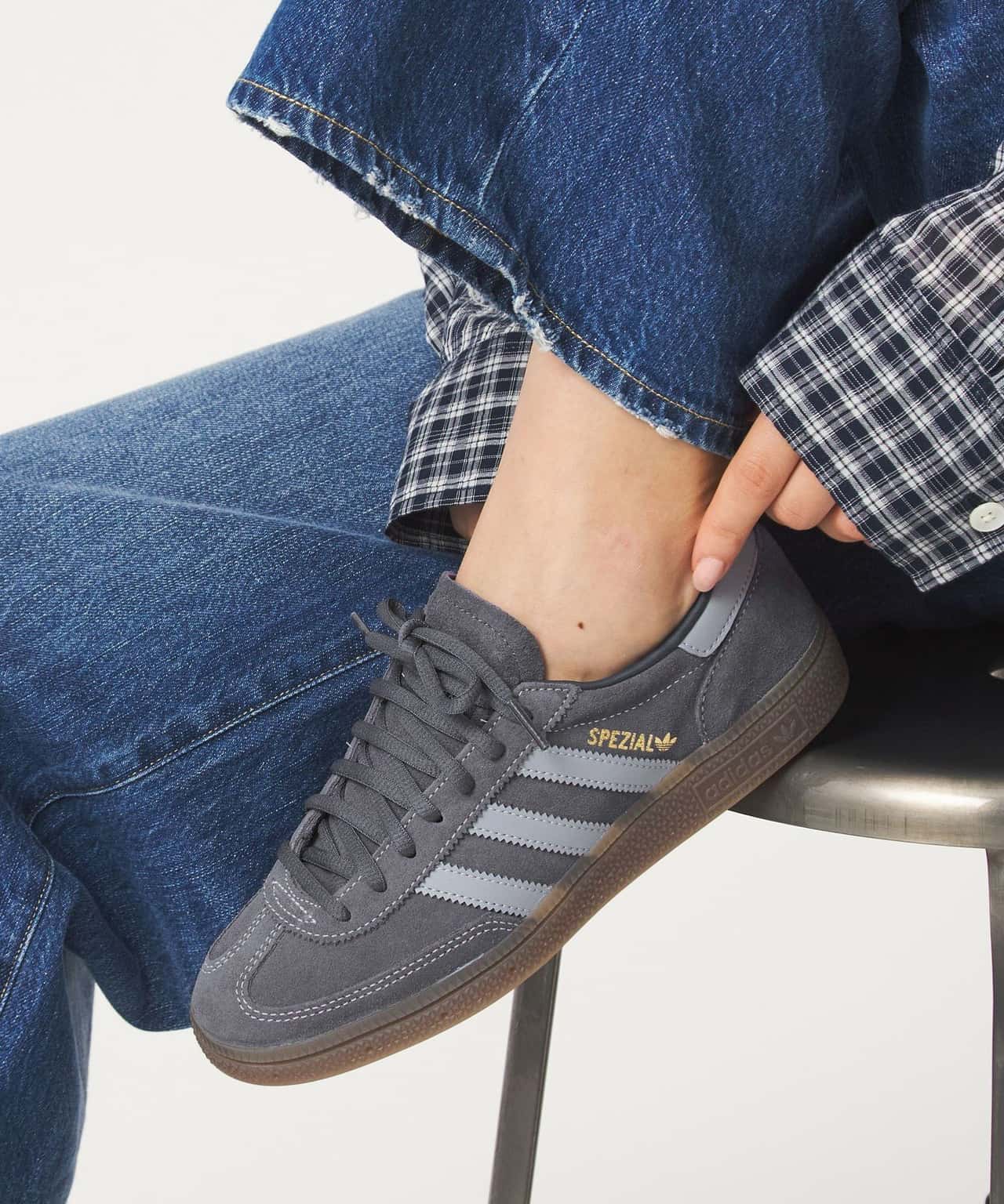 【SALE／40%OFF】UNITED ARROWS green label relaxing ＜adidas Originals＞ハンドボール スペツィアル スニーカー ユナイテッドアローズ グリーンレーベルリラクシング シューズ・靴 スニーカー グレー【送料無料】