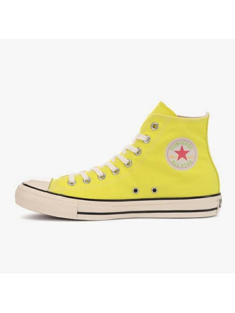 【SALE／50%OFF】CONVERSE 【CONVERSE 公式】ALL STAR US NEONCOLORS OF HI/ 【コンバース 公式】オールスター　US　ネオンカラーズ　OF　H コンバース シューズ・靴 スニーカー イエロー オレンジ【送料無料】