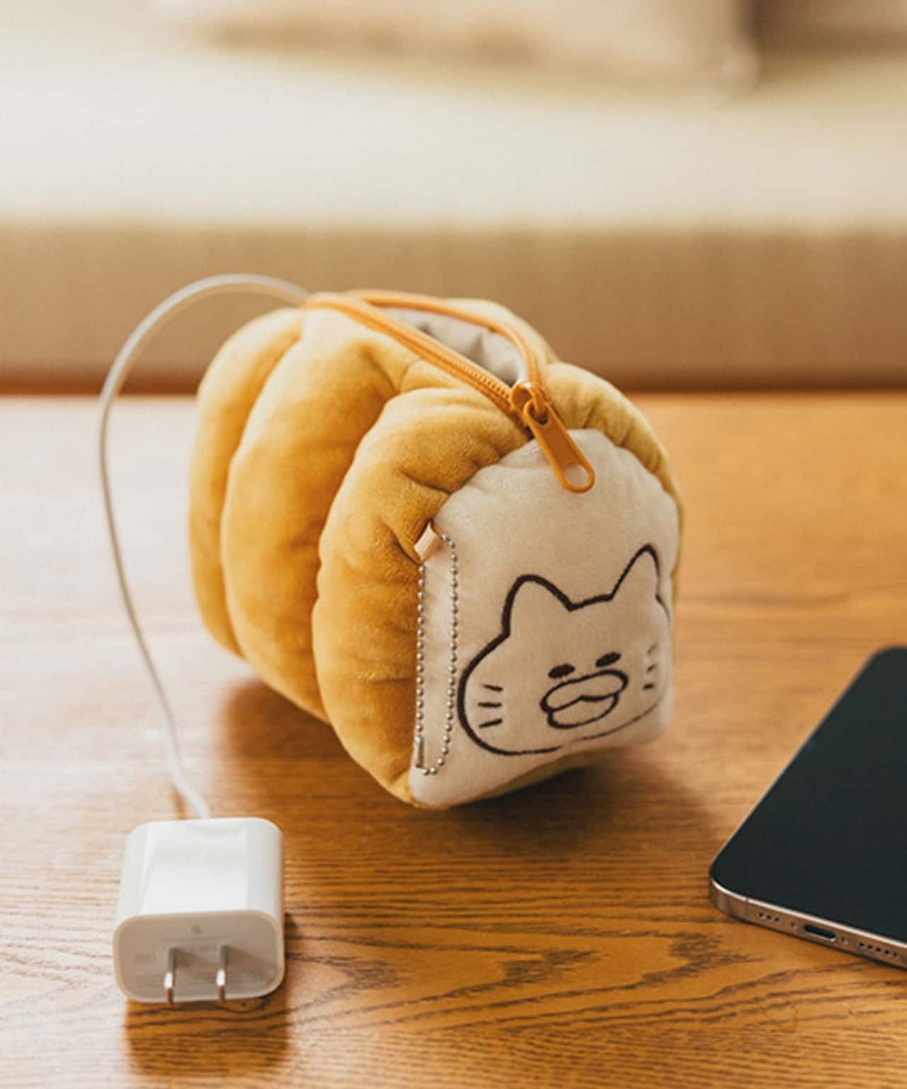 【SALE／30%OFF】studio CLIP ふわふわ食パンポーチ[ノラネコぐんだんコラボ] スタディオクリップ 財布・ポーチ・ケース ポーチ