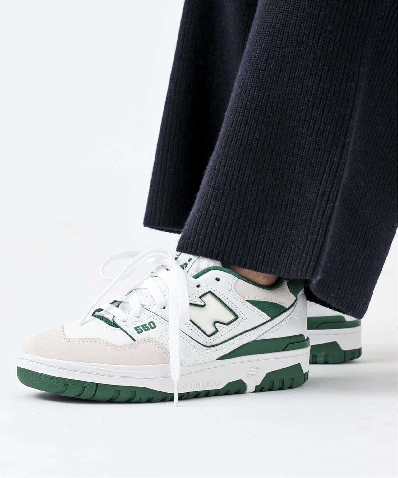 【SALE／30%OFF】AP STUDIO 【NEW BALANCE / ニューバランス】550 STA エーピーストゥディオ シューズ・靴 スニーカー グリーン【送料無料】