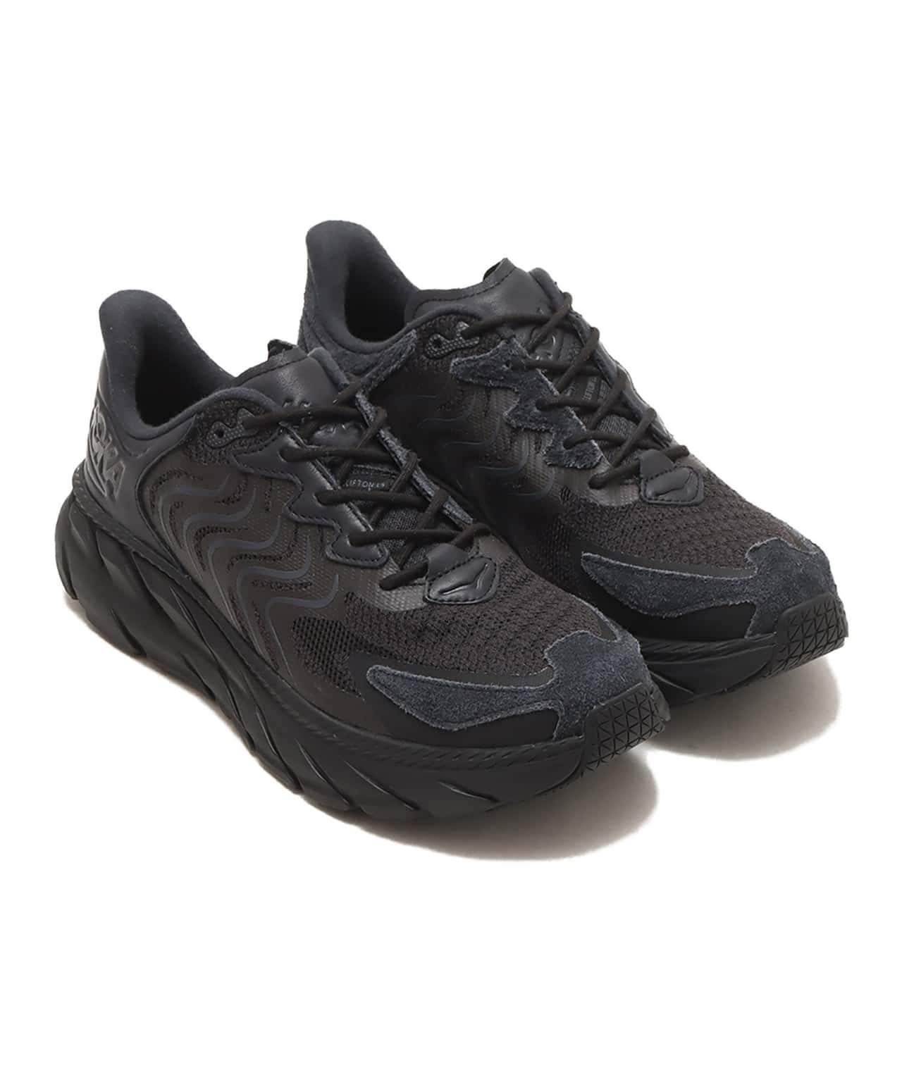 HOKA ONE ONE HOKA ONEONE CLIFTON LS アトモスピンク シューズ・靴 スニーカー ブラック【送料無料】
