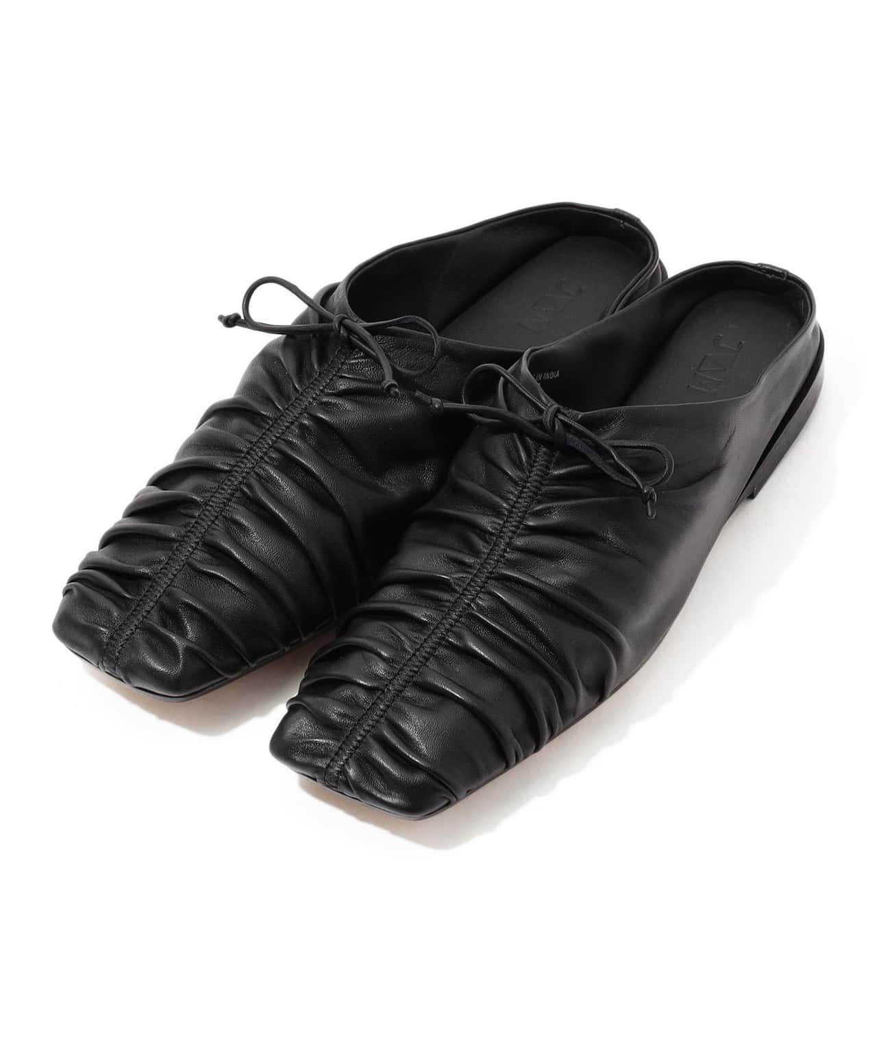 【SALE／40%OFF】TOMORROWLAND GOODS JVAM フラットサンダル トゥモローランド シューズ・靴 その他のシューズ・靴 ブラック レッド【送料無料】