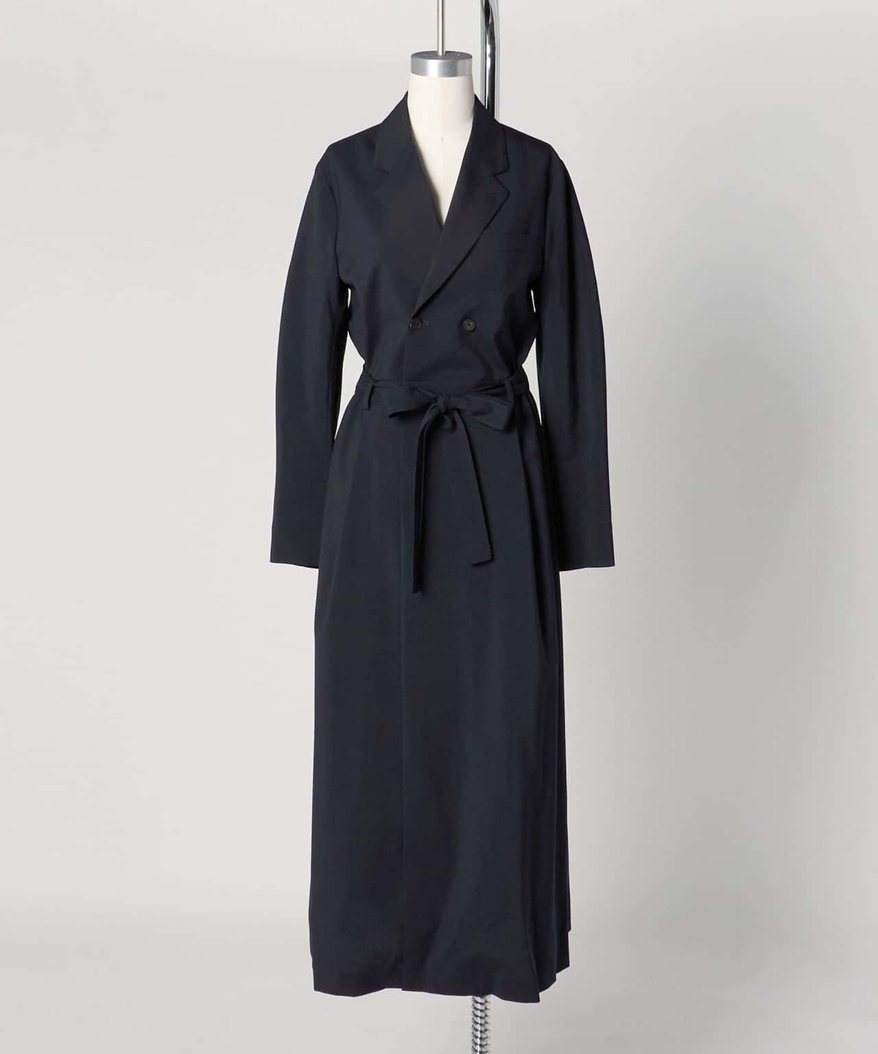 【SALE／50%OFF】LOEFF ＜LOEFF＞W TORO ダブルブレスト ドレス ユナイテッドアローズ アウトレット ワンピース・ドレス ワンピース ブラック ネイビー【送料無料】