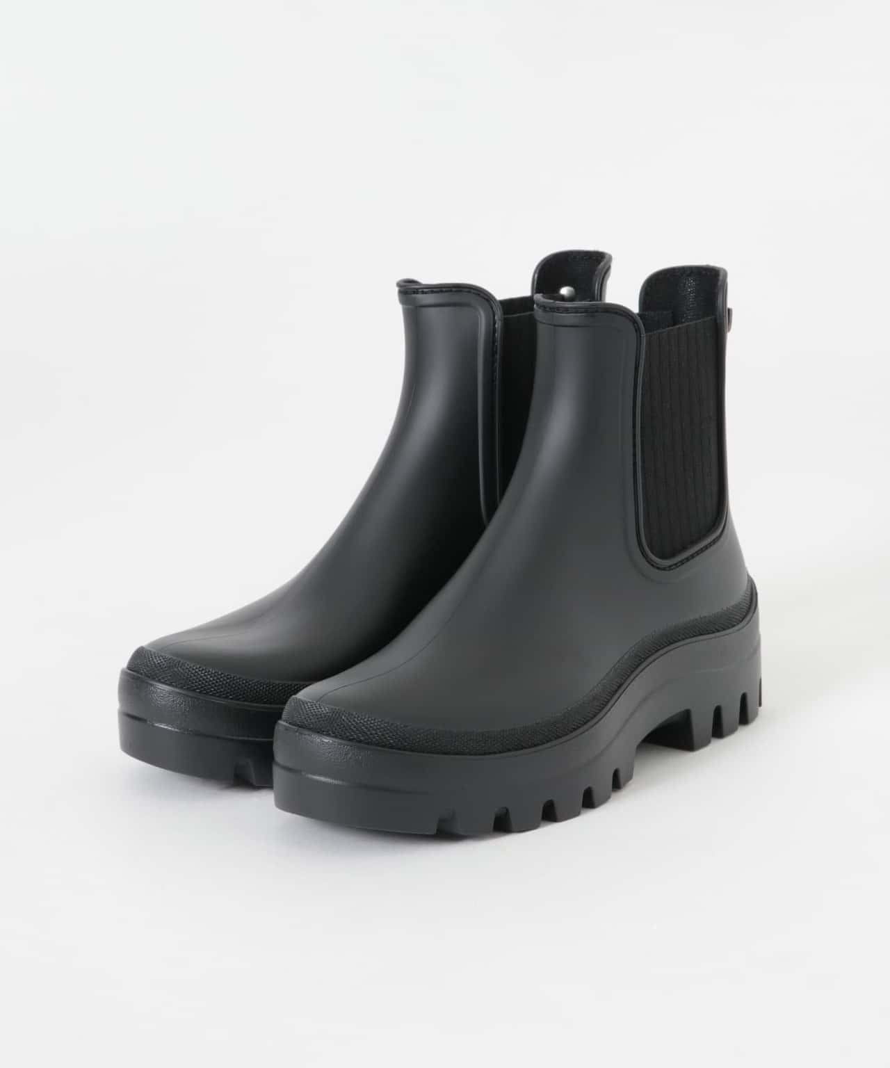 URBAN RESEARCH igor サイドゴアボリュームレインブーツ アーバンリサーチ シューズ・靴 レインシューズ・ブーツ ブラック【送料無料】