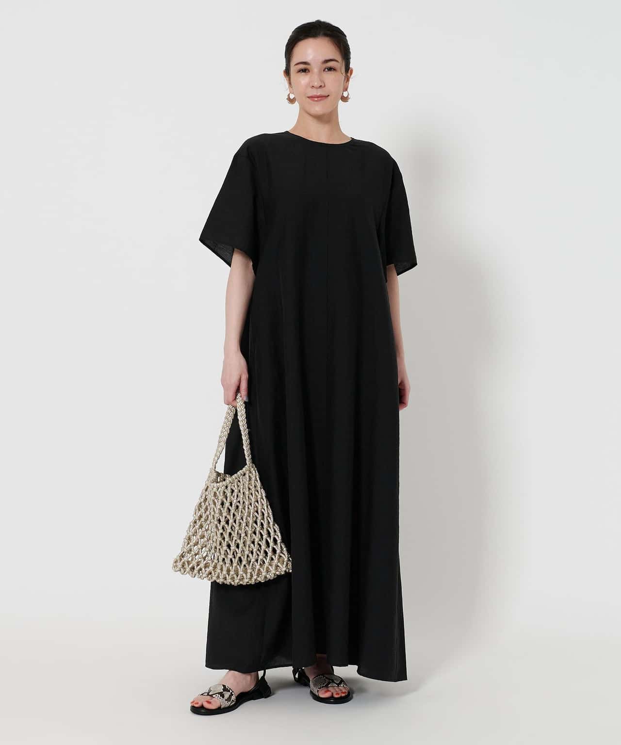 【SALE／70%OFF】BEAUTY&YOUTH UNITED ARROWS シアー バックリボン ワンピース ユナイテッドアローズ アウトレット ワンピース・ドレス ワンピース ブラック ブラウン グレー【送料無料】