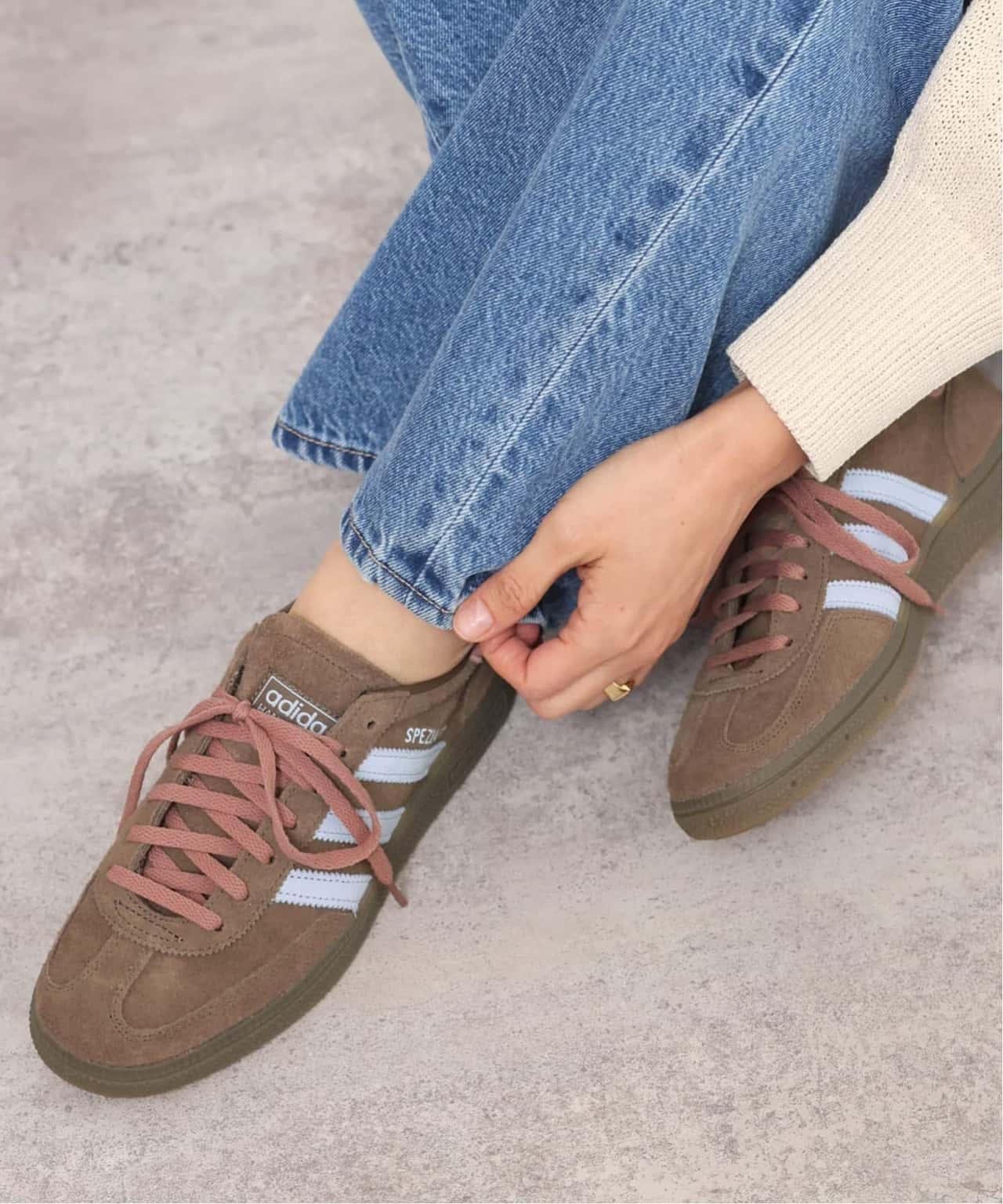 JOURNAL STANDARD relume 【限定モデル】【adidas originals】HANDBALL SPEZIAL W exclusive ジャーナル スタンダード レリューム シューズ・靴 スニーカー ベージュ ブラウン【送料無料】