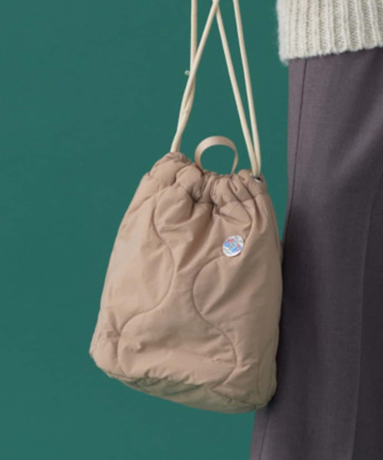 【SALE／63%OFF】PAL GROUP OUTLET 【Kastane】【WHIMSIC】キルティングパーソナルエフェクトバッグ パル グループ アウトレット バッグ その他のバッグ ベージュ ホワイト ブラック
