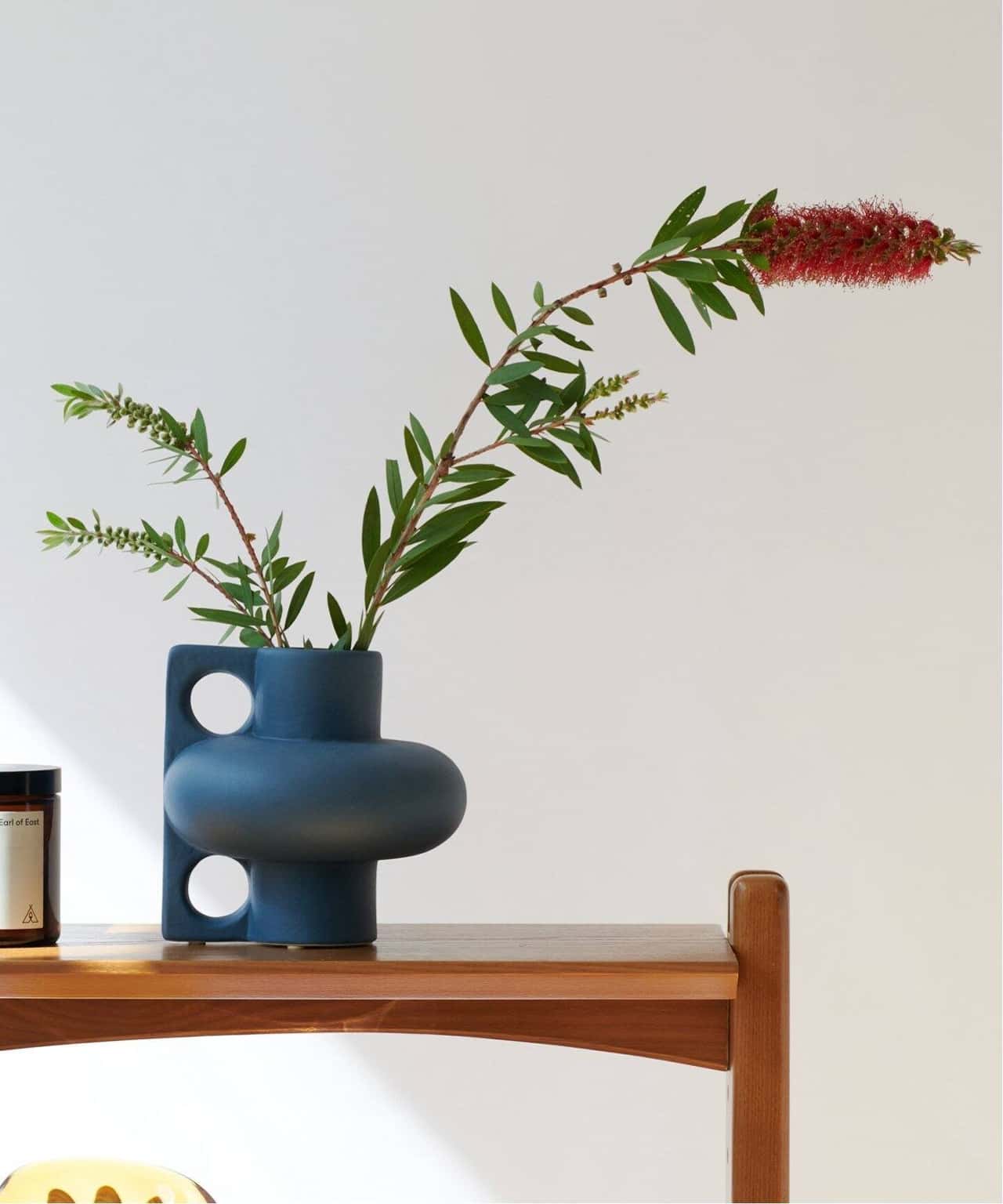 【SALE／40%OFF】JOURNAL STANDARD FURNITURE FLOWER VASE SPINDLE 2 花器 花瓶 フラワーベース ジャーナルスタンダードファニチャー インテリア・生活雑貨 フラワーベース・花瓶 ネイビー