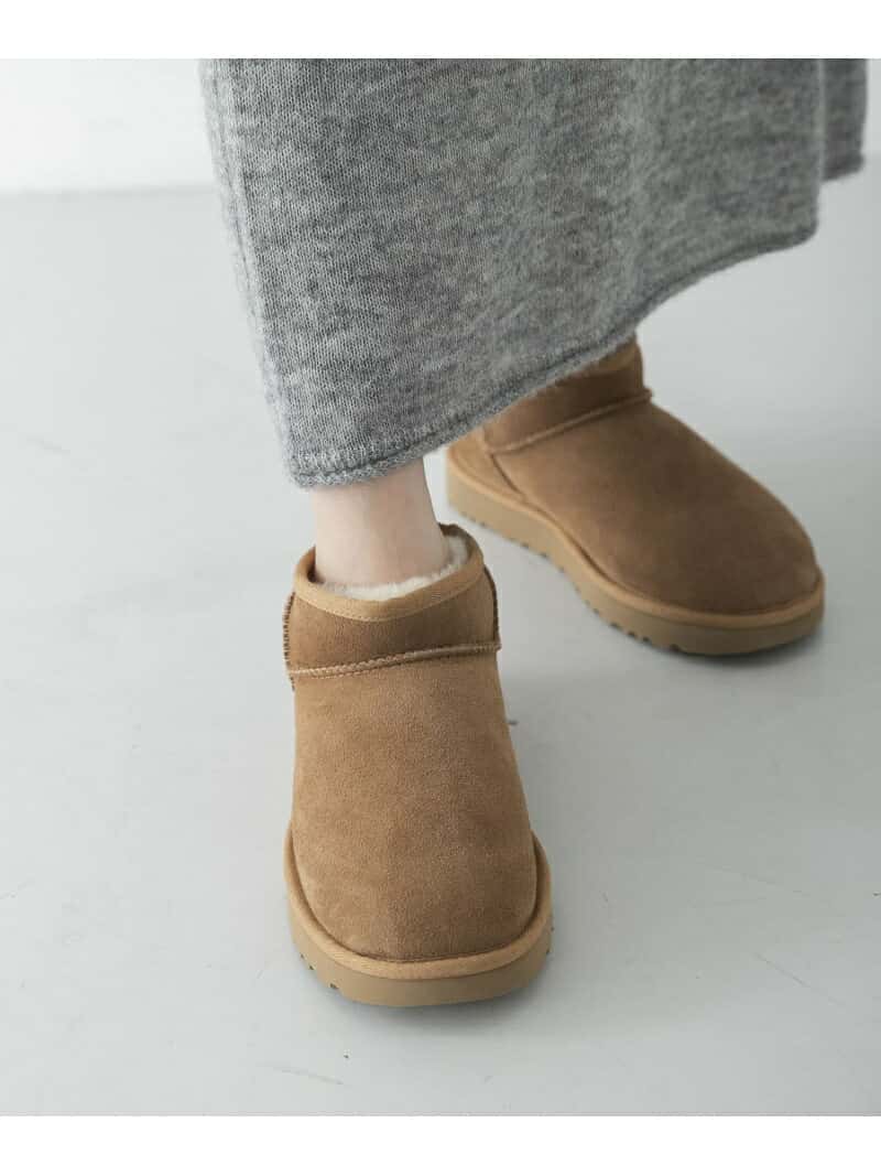 【SALE／10%OFF】URBAN RESEARCH 『一部WEB限定カラー』UGG CLASSIC ULTRA MINI アーバンリサーチ シューズ ショートブーツ/ブーティー ブラック【送料無料】