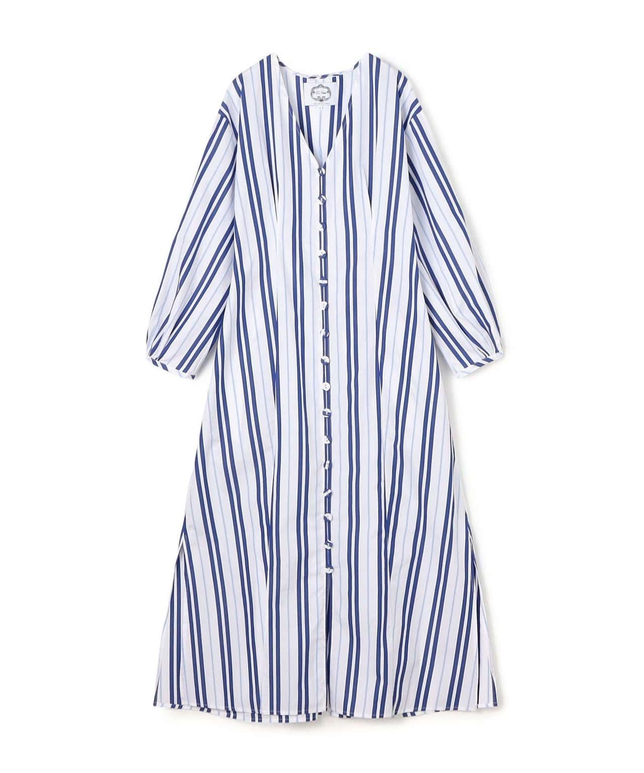 【SALE／50%OFF】TOMORROWLAND BUYING WEAR Evi Grintela Serenity コットン ストライプシャツワンピース トゥモローランド ワンピース・ドレス ワンピース ブルー【送料無料】