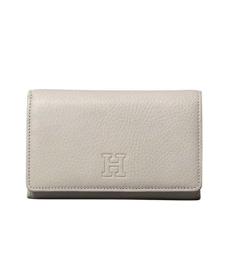 HIROFU 【センプレ】二つ折り財布 レザー ウォレット 本革(商品番号:P25-50101) ヒロフ 財布・ポーチ・ケース 財布 レッド ブルー グレー グリーン【送料無料】