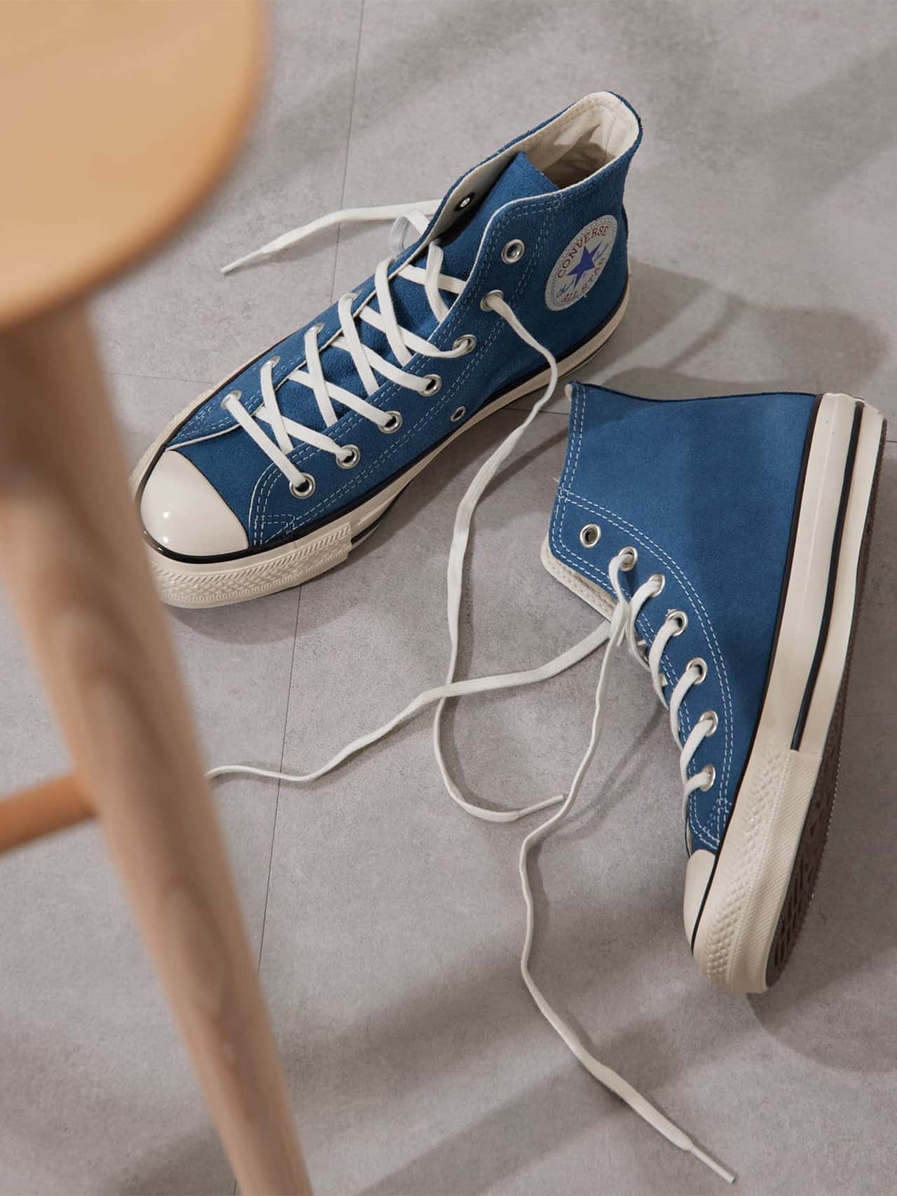 【SALE／30%OFF】GALLARDAGALANTE 【CONVERSE】スエードオールスターUS HI ガリャルダガランテ シューズ・靴 スニーカー ネイビー【送料無料】