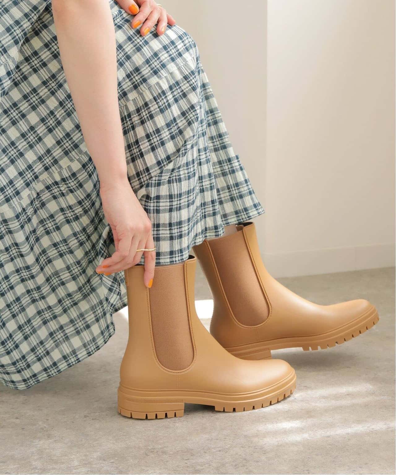 B.C STOCK 【TEMPERATE/テンパレイト】 PVCサイドゴアブーツ ベーセーストック シューズ・靴 その他のシューズ・靴 ベージュ ブラック【送料無料】