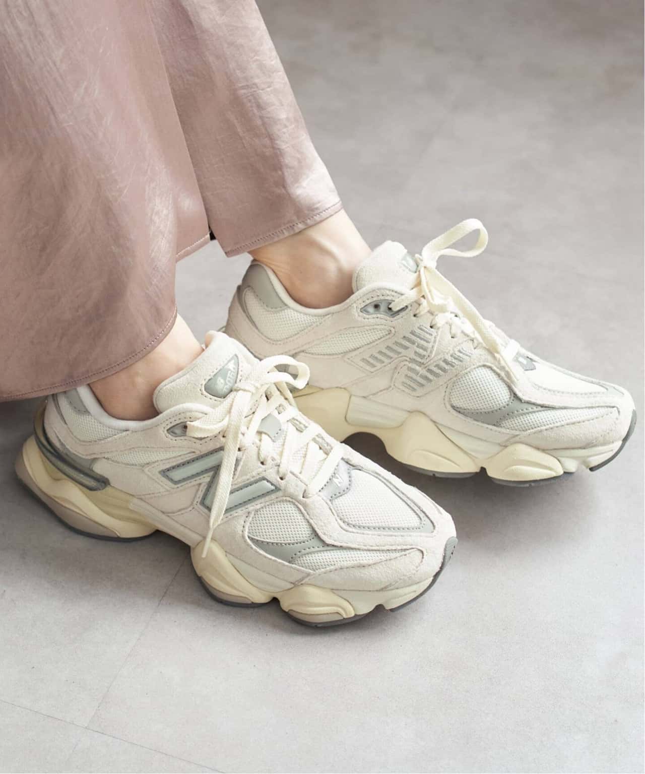 【SALE／30%OFF】IENA NEW BALANCE/ニューバランス 9060ECA イエナ シューズ・靴 スニーカー ホワイト【送料無料】