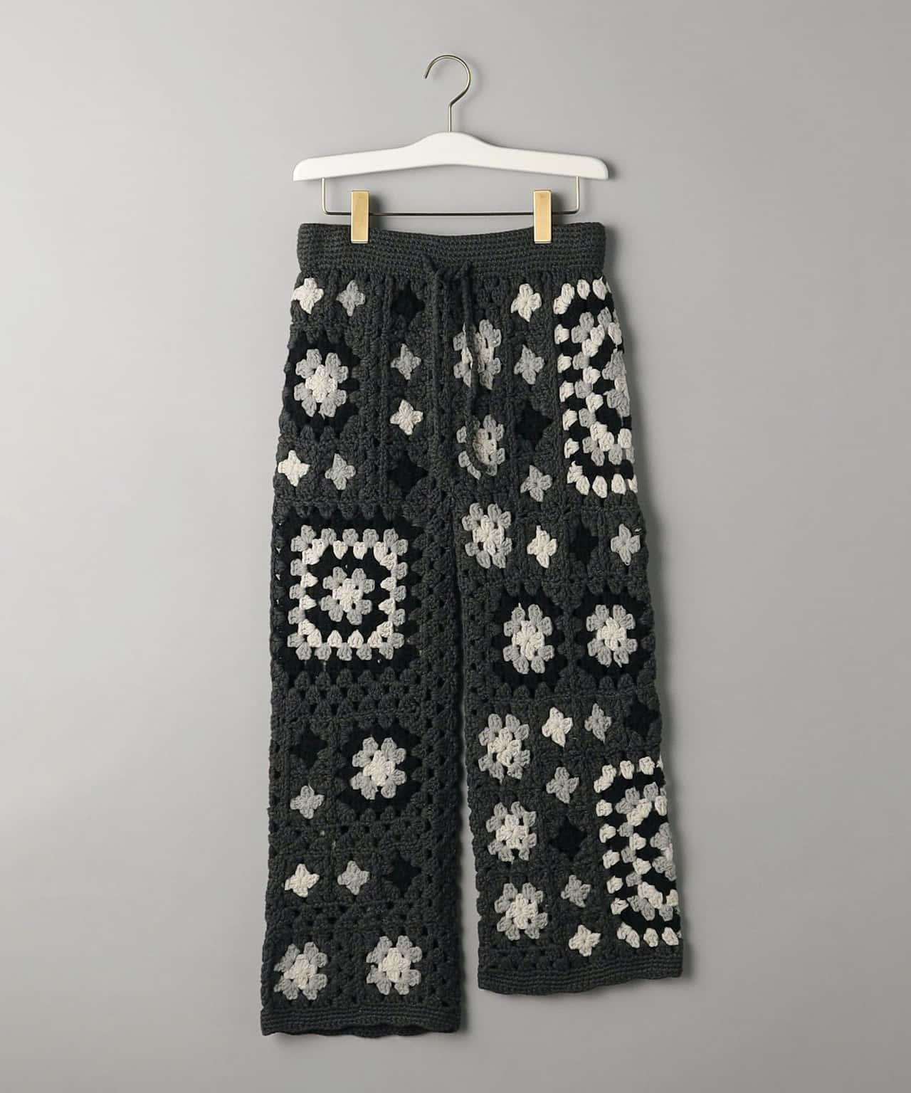 【SALE／70%OFF】BEAUTY&YOUTH UNITED ARROWS ＜automills＞クロッシェ パンツ ユナイテッドアローズ アウトレット パンツ その他のパンツ グレー【送料無料】
