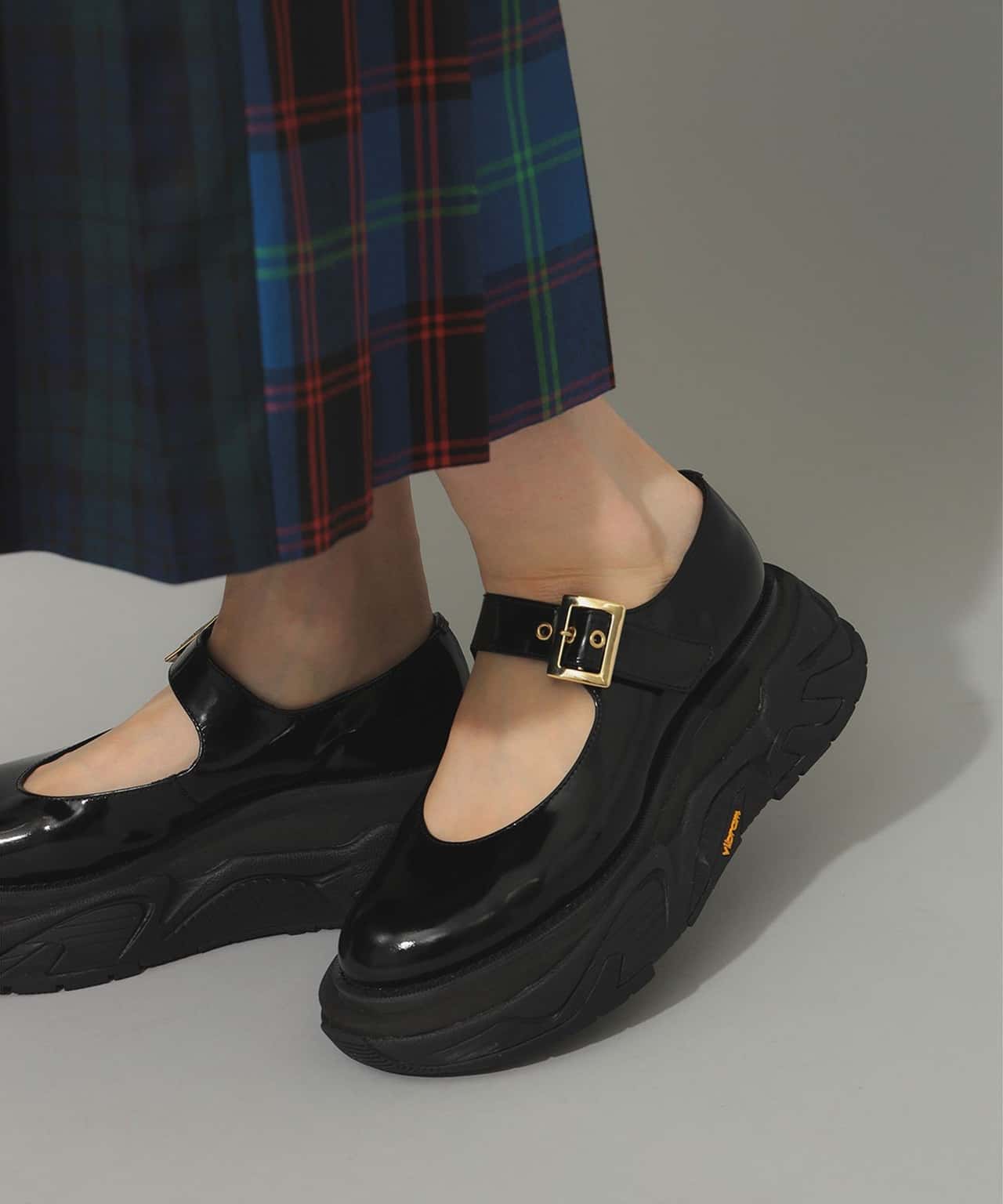 【SALE／50%OFF】Ray BEAMS Ray BEAMS / ボリュームソール メリージェーン ビームス ウイメン シューズ・靴 その他のシューズ・靴 ブラック【送料無料】