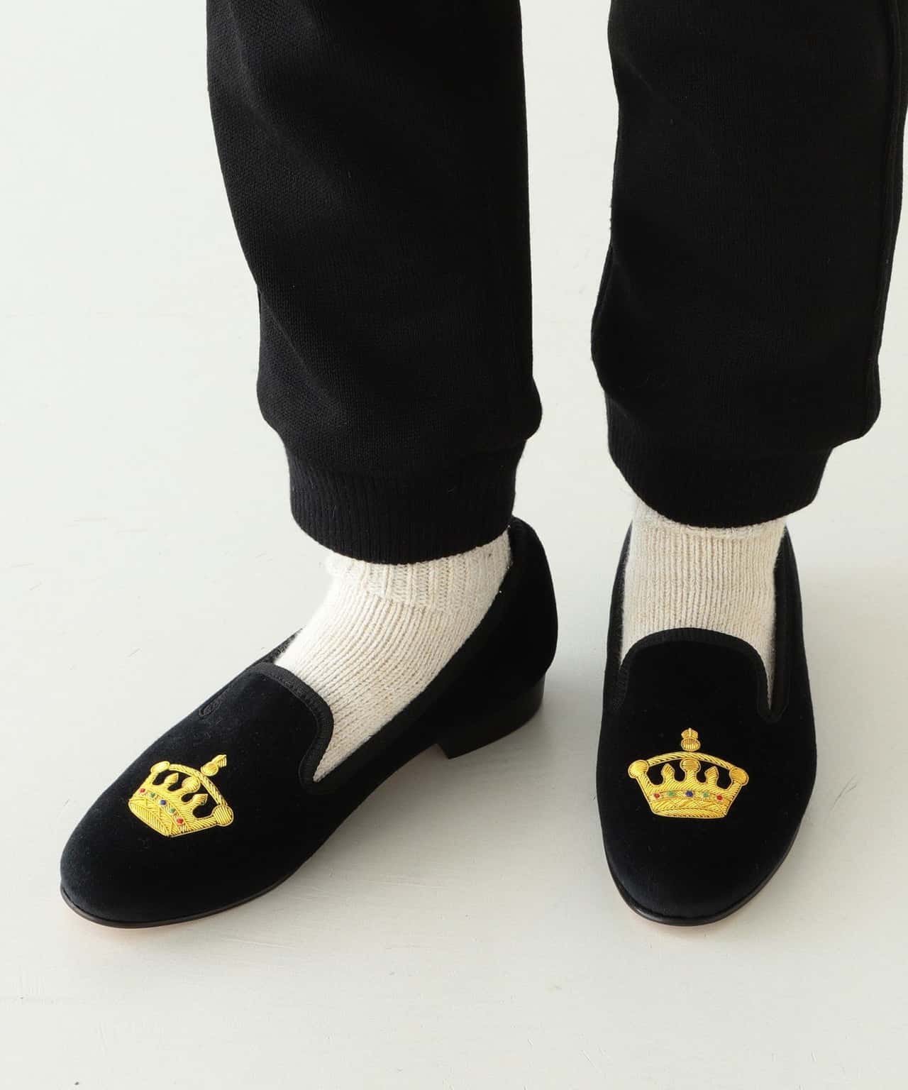 【SALE／40%OFF】BEAMS BOY SANDERS / 別注 オペラシューズ ビームス アウトレット シューズ・靴 その他のシューズ・靴 ブラック【送料無料】