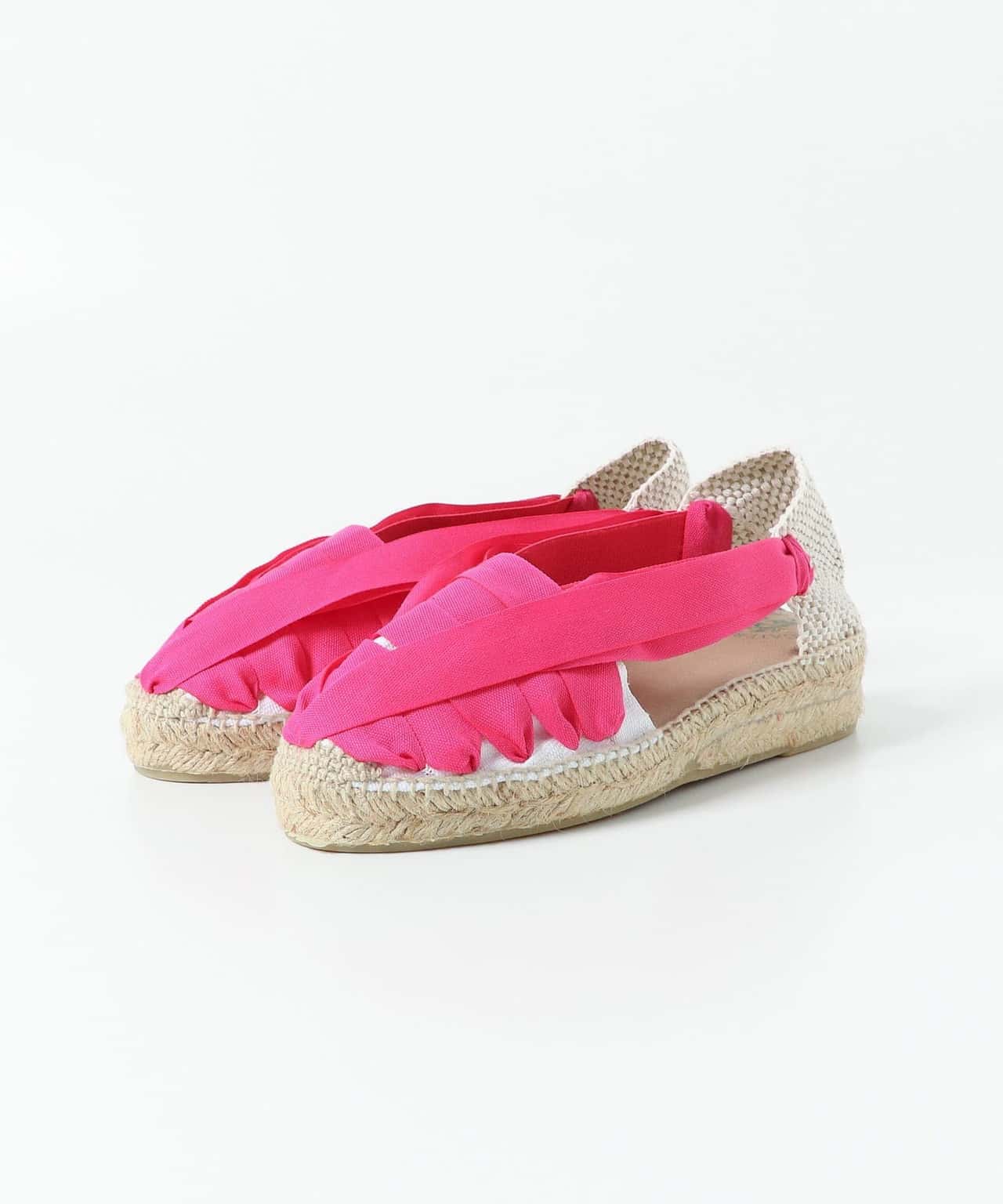 【SALE／70%OFF】URBAN RESEARCH LA MANUAL ALPARGATERA RACE SLIPON アーバンリサーチ シューズ・靴 サンダル ホワイト オレンジ