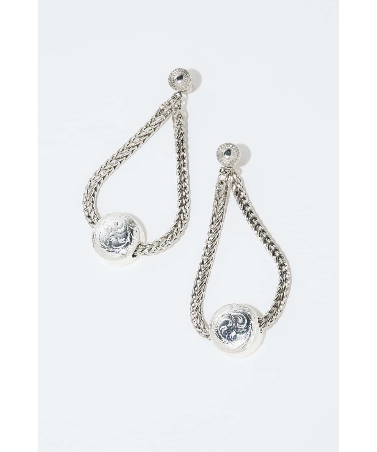 【SALE／50%OFF】TOGA TOO Drop pierced earrings トーガ アクセサリー・腕時計 イヤリング・イヤーカフ シルバー【送料無料】