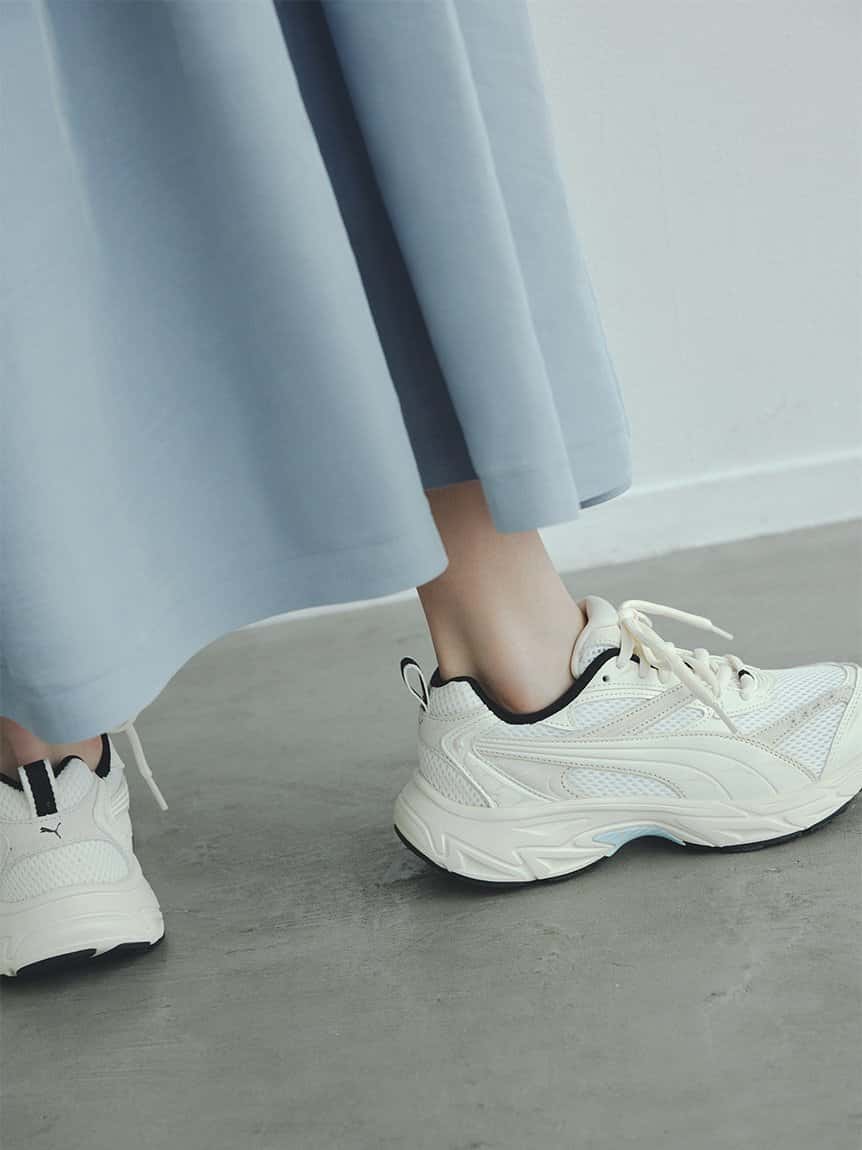 【SALE／30%OFF】emmi 【emmi × PUMA】MORPHIC BASE エミ シューズ・靴 スニーカー ホワイト【送料無料】
