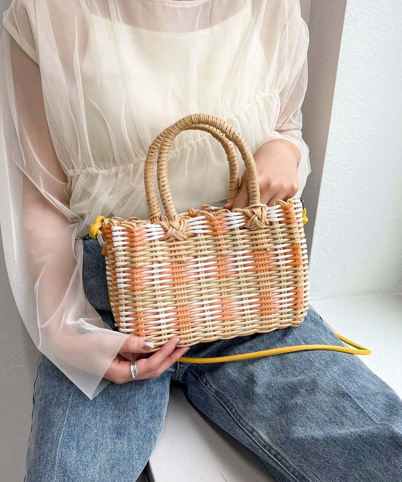 【SALE／60%OFF】fredy emue 【CASSELINI/キャセリーニ】パターンマルシェショルダー フレディ アンド グロスター バッグ ショルダーバッグ パープル ブラック ベージュ