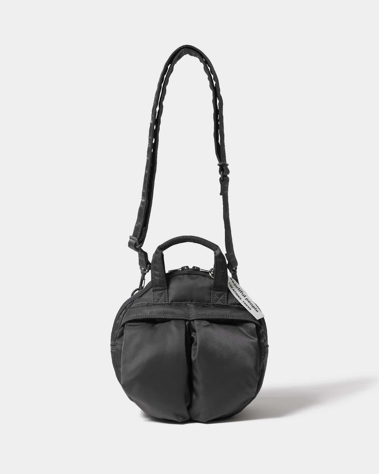 beautiful people POTRxbp helmet bag in nylon twill ビューティフルピープル バッグ ショルダーバッグ ホワイト カーキグリーン グレー【送料無料】