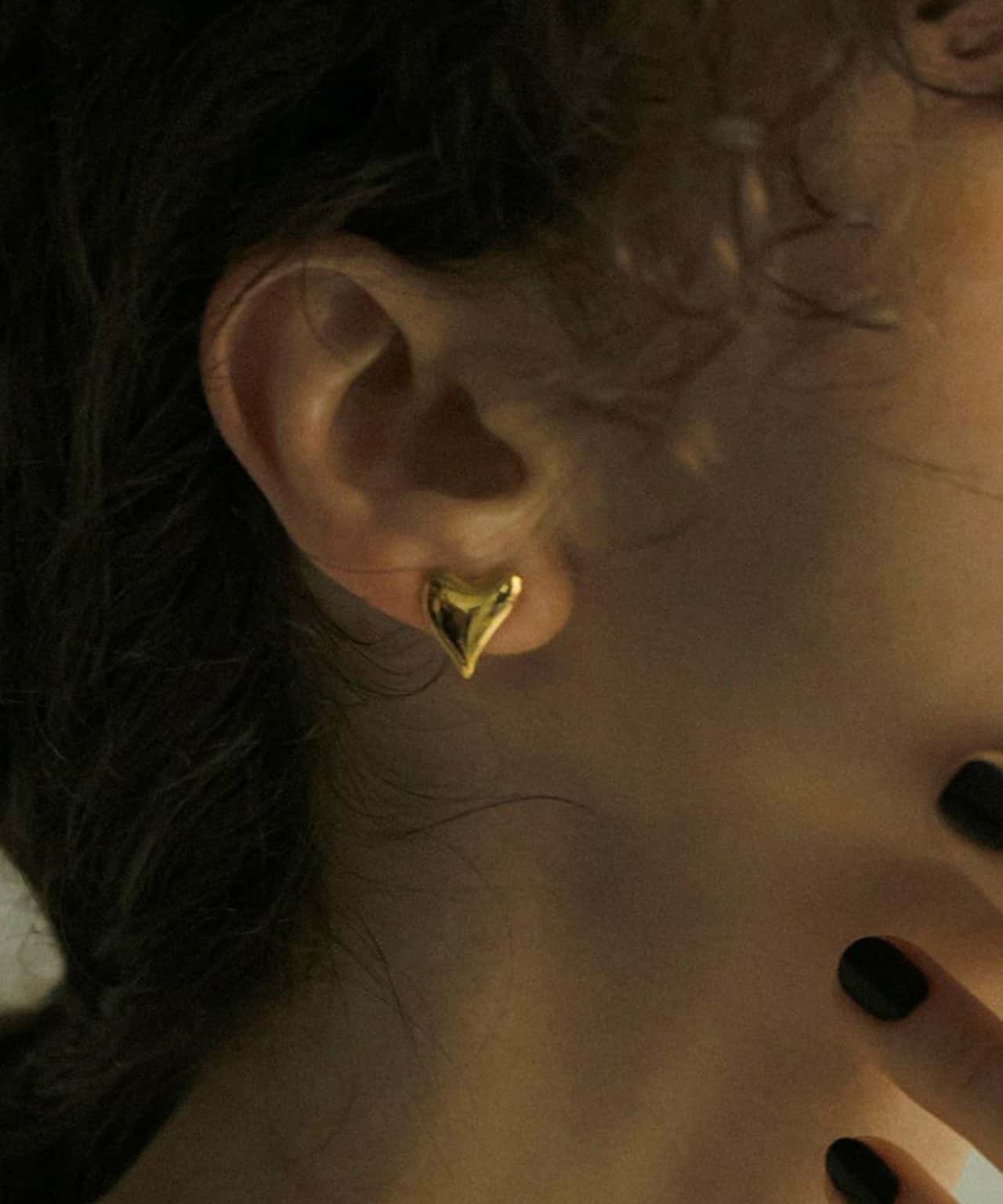 【SALE／15%OFF】LAPUIS LAPUIS/コイルハートピアス 233-220101 セットアップセブン アクセサリー・腕時計 ピアス【送料無料】